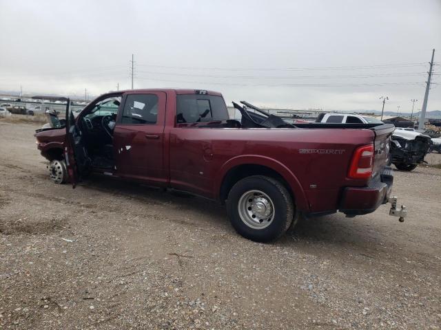 3C63RRJL8MG592756 - 2021 RAM 3500 LARAMIE MAROON photo 2