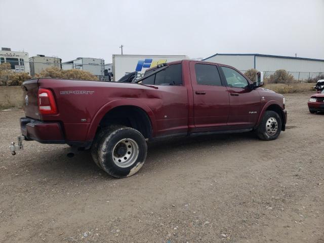 3C63RRJL8MG592756 - 2021 RAM 3500 LARAMIE MAROON photo 3