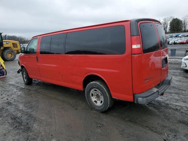 1GA2G1DG2A1138306 - 2010 CHEVROLET EXPRESS G3 LT RED photo 2