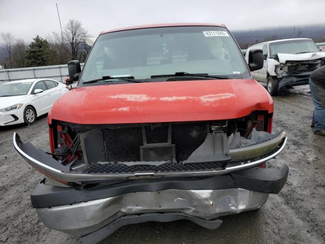 1GA2G1DG2A1138306 - 2010 CHEVROLET EXPRESS G3 LT RED photo 5