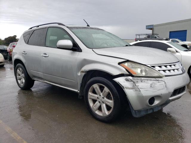 JN8AZ08W17W646663 - 2007 NISSAN MURANO SL SILVER photo 4