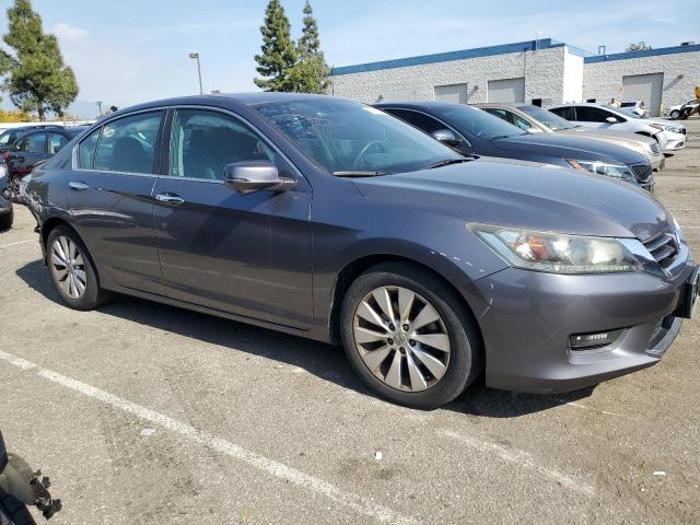 1HGCR2F85FA249314 - 2015 HONDA ACCORD EXL GRAY photo 4