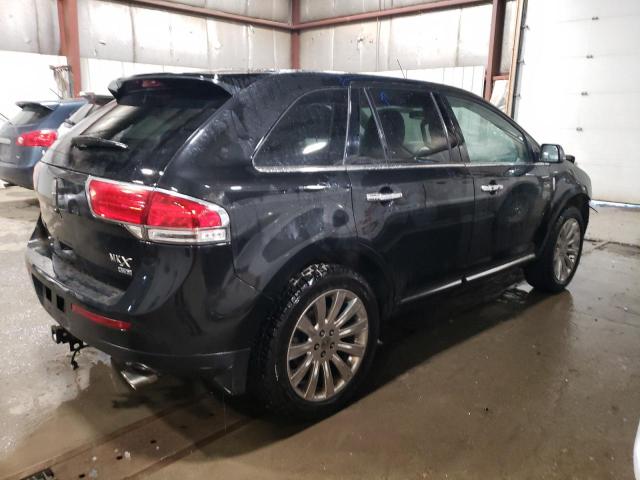 2LMDJ8JK3DBL26392 - 2013 LINCOLN MKX BLACK photo 3