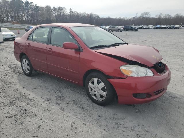 2T1BR30E25C409335 - 2005 TOYOTA COROLLA CE RED photo 4