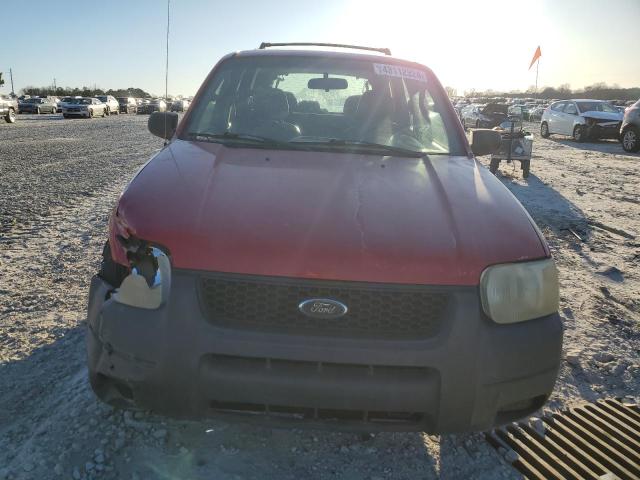 1FMYU01112KC17218 - 2002 FORD ESCAPE XLS RED photo 5