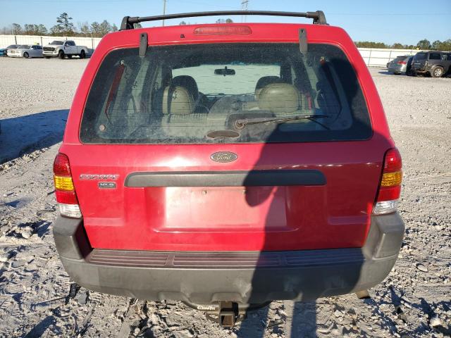 1FMYU01112KC17218 - 2002 FORD ESCAPE XLS RED photo 6