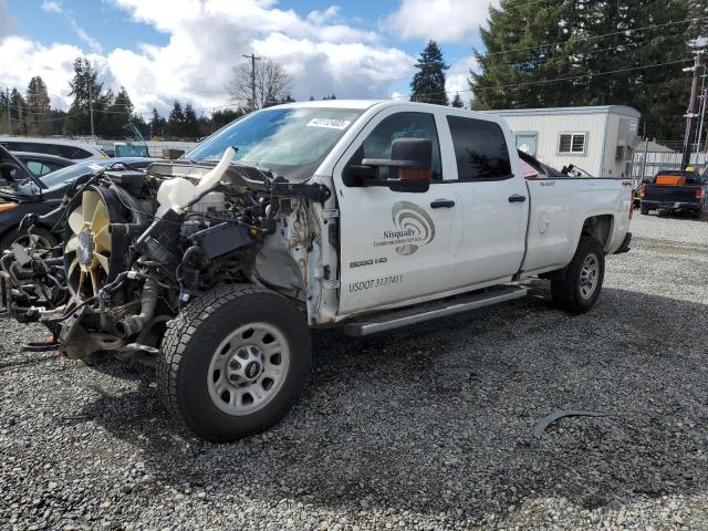 1GC4KVEY4KF163502 - 2019 CHEVROLET SILVERADO K3500 WHITE photo 1