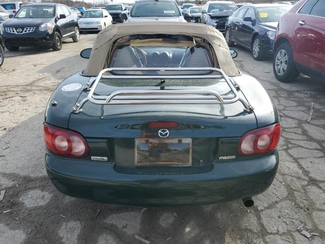 JM1NB353410213975 - 2001 MAZDA MX-5 MIATA BASE GREEN photo 6