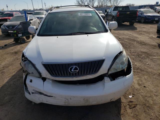 2T2HK31U07C036900 - 2007 LEXUS RX 350 WHITE photo 5