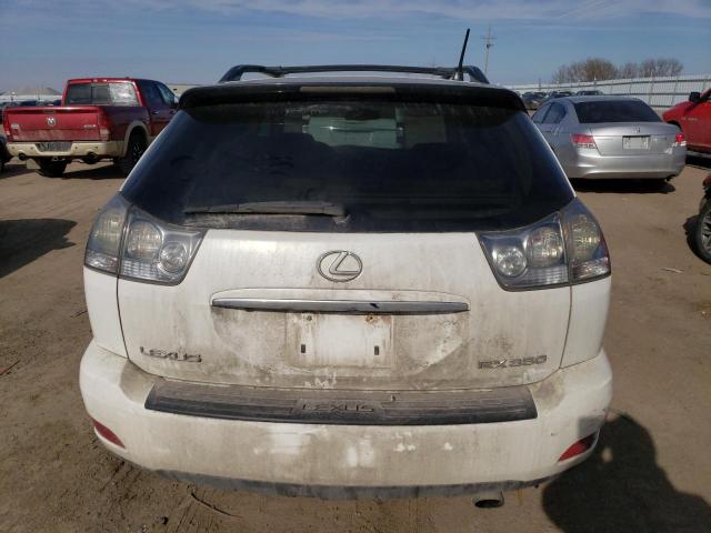 2T2HK31U07C036900 - 2007 LEXUS RX 350 WHITE photo 6