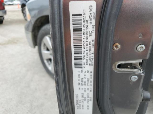 1D3HV18P19S703983 - 2009 DODGE RAM 1500 GRAY photo 12