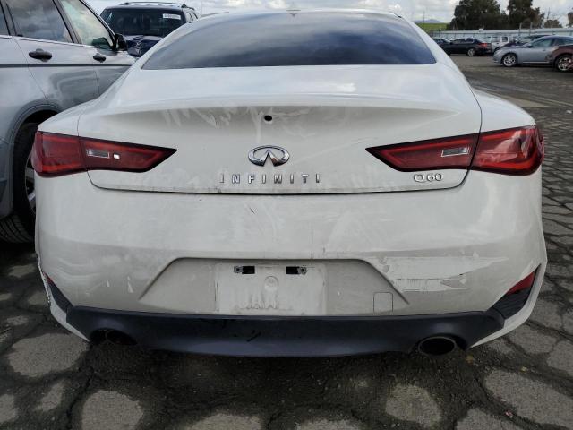 JN1CV7EK4HM111157 - 2017 INFINITI Q60 BASE WHITE photo 6