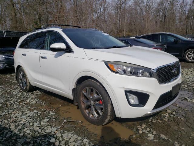 5XYPK4A55GG079583 - 2016 KIA SORENTO SX WHITE photo 4