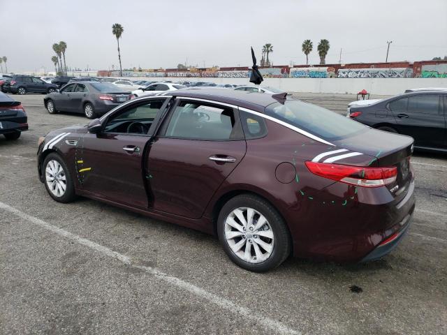 5XXGT4L3XJG265978 - 2018 KIA OPTIMA LX BURGUNDY photo 2