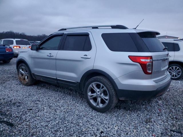 1FM5K8F87DGA59888 - 2013 FORD EXPLORER LIMITED SILVER photo 2