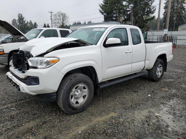 5TFSX5EN6GX043121 - 2016 TOYOTA TACOMA ACCESS CAB WHITE photo 1