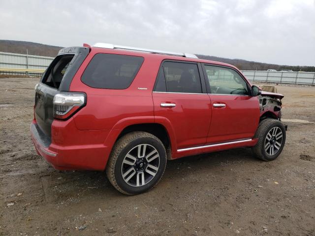 JTEBU5JR1J5505584 - 2018 TOYOTA 4RUNNER SR5/SR5 PREMIUM RED photo 3