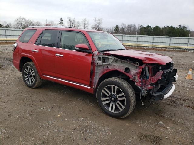 JTEBU5JR1J5505584 - 2018 TOYOTA 4RUNNER SR5/SR5 PREMIUM RED photo 4