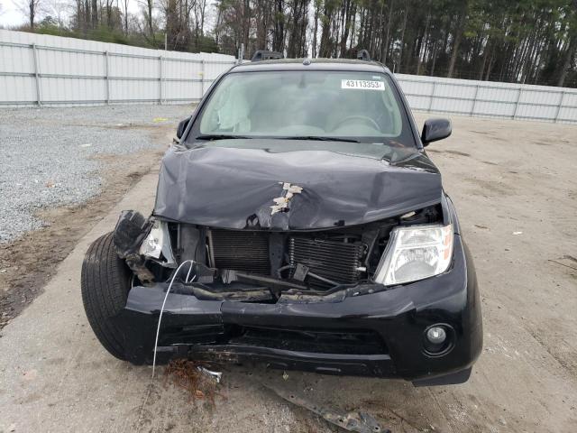 5N1AR1NB5BC633780 - 2011 NISSAN PATHFINDER S BLACK photo 5
