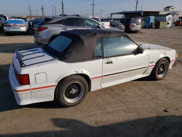 1FABP45E8HF146970 - 1987 FORD MUSTANG GT WHITE photo 3