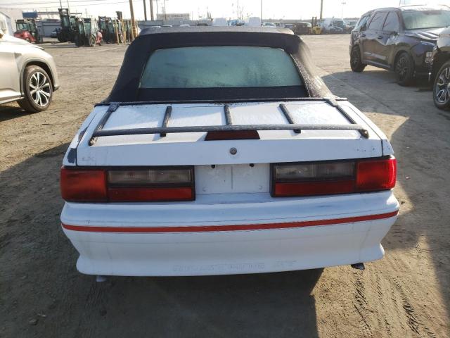 1FABP45E8HF146970 - 1987 FORD MUSTANG GT WHITE photo 6