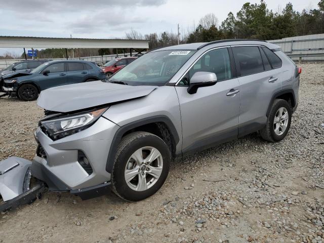 2T3W1RFV7MC138801 - 2021 TOYOTA RAV4 XLE SILVER photo 1