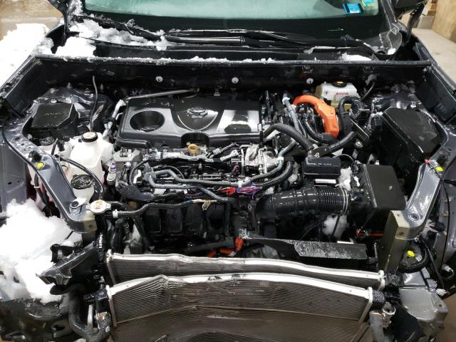 2T3RWRFVXKW031588 - 2019 TOYOTA RAV4 XLE GRAY photo 12