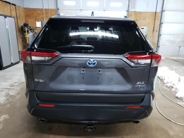 2T3RWRFVXKW031588 - 2019 TOYOTA RAV4 XLE GRAY photo 6