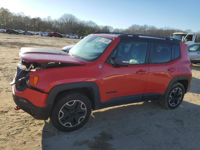 ZACCJBCT8FPB30574 - 2015 JEEP RENEGADE TRAILHAWK RED photo 1