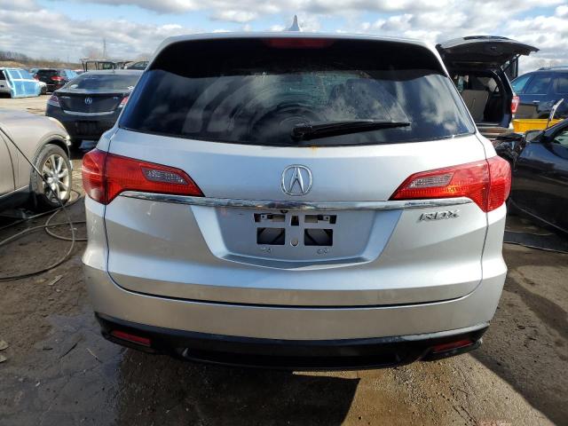 5J8TB3H39DL020048 - 2013 ACURA RDX SILVER photo 6