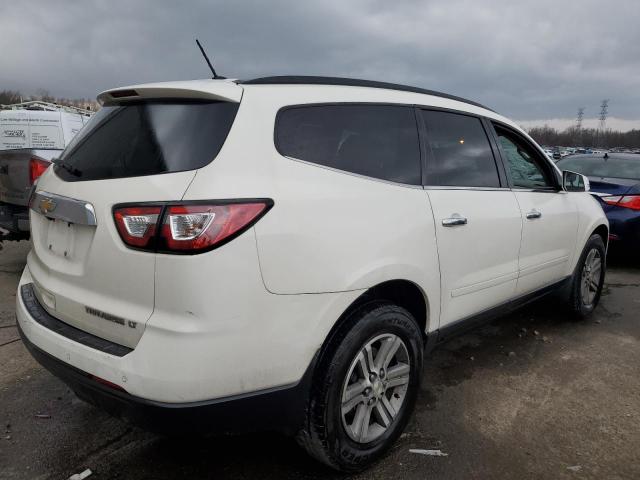 1GNKRHKD3FJ270699 - 2015 CHEVROLET TRAVERSE LT WHITE photo 3