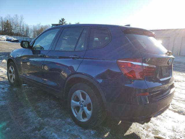 5UXWX5C5XCL722295 - 2012 BMW X3 XDRIVE28I BLUE photo 2