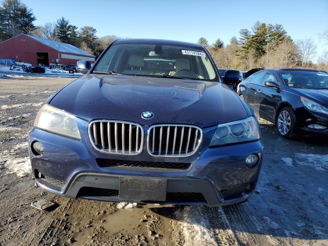 5UXWX5C5XCL722295 - 2012 BMW X3 XDRIVE28I BLUE photo 5