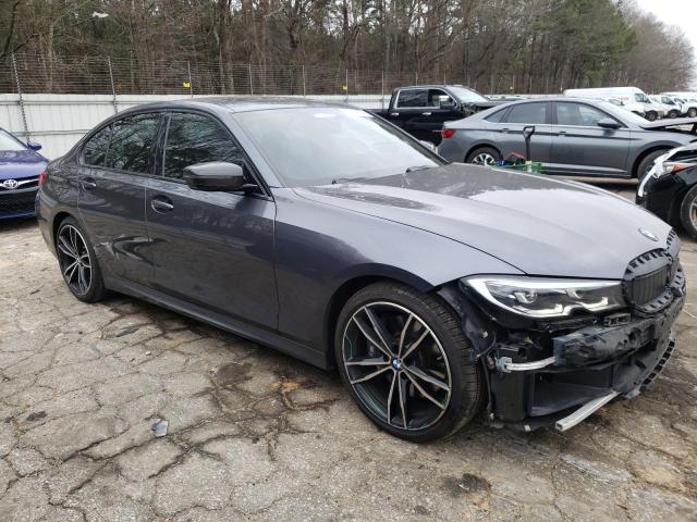 3MW5U7J06L8B24976 - 2020 BMW M340I GRAY photo 4