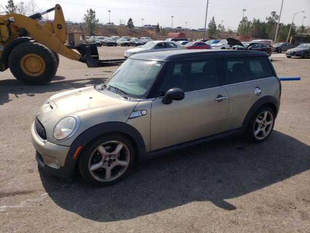 WMWMM33599TP90874 - 2009 MINI COOPER S CLUBMAN BEIGE photo 1