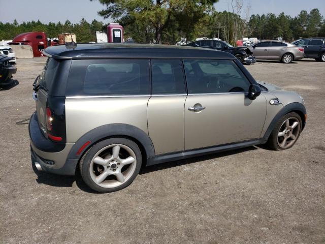 WMWMM33599TP90874 - 2009 MINI COOPER S CLUBMAN BEIGE photo 3