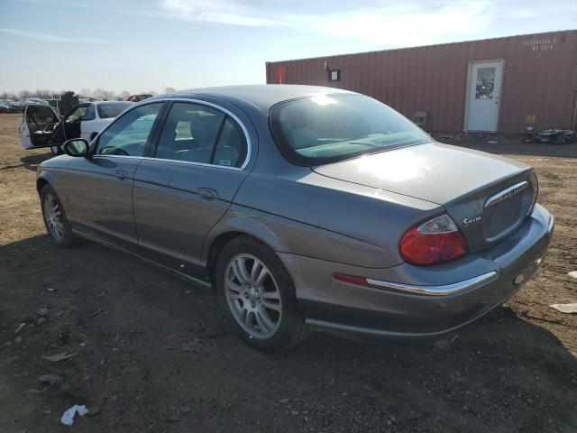 SAJEA01U64HN04582 - 2004 JAGUAR S-TYPE 4.2 GRAY photo 2