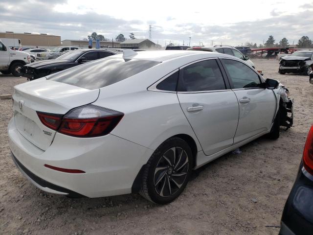 19XZE4F96NE011735 - 2022 HONDA INSIGHT TOURING WHITE photo 3