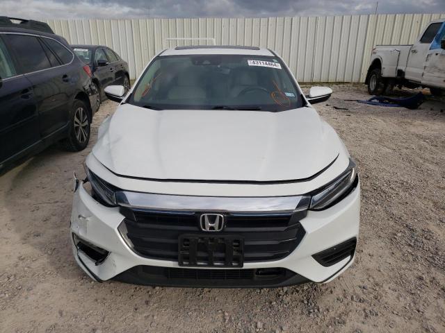 19XZE4F96NE011735 - 2022 HONDA INSIGHT TOURING WHITE photo 5