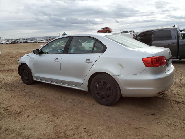 3VW2K7AJXEM221612 - 2014 VOLKSWAGEN JETTA BASE Gümüş foto 2