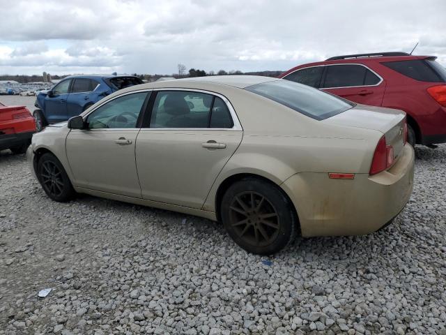 1G1ZA5EU8BF343452 - 2011 CHEVROLET MALIBU LS BEIGE photo 2