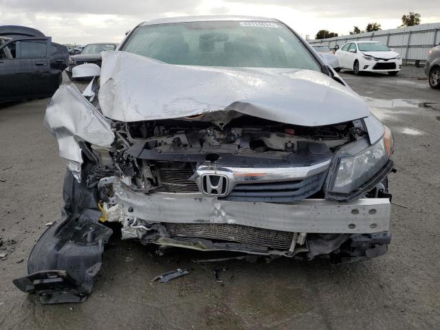 2HGFB2F58CH612709 - 2012 HONDA CIVIC LX SILVER photo 5