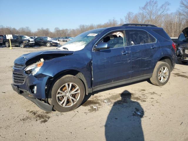 2GNFLFEKXG6204442 - 2016 CHEVROLET EQUINOX LT BLUE photo 1