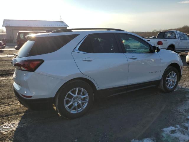 3GNAXUEV1NL298345 - 2022 CHEVROLET EQUINOX LT WHITE photo 3