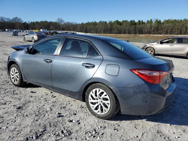 5YFBURHE7KP928656 - 2019 TOYOTA COROLLA L BLUE photo 2