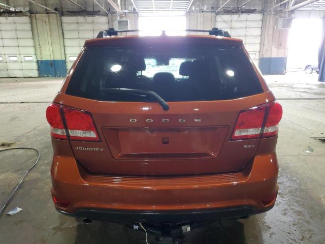 3C4PDCBG4DT517373 - 2013 DODGE JOURNEY SXT ORANGE photo 6