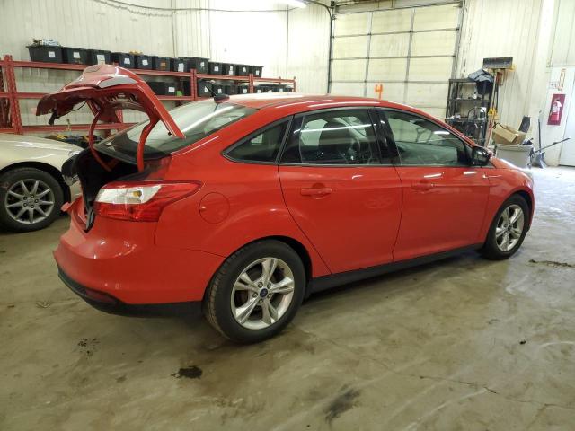 1FADP3F22EL335523 - 2014 FORD FOCUS SE RED photo 3