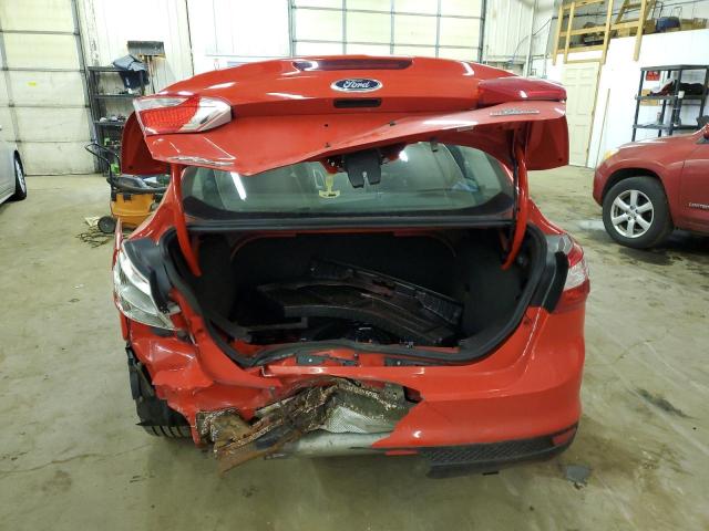 1FADP3F22EL335523 - 2014 FORD FOCUS SE RED photo 6