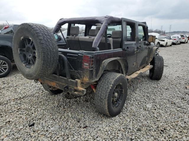 1J4GA59127L121264 - 2007 JEEP WRANGLER SAHARA BLACK photo 3