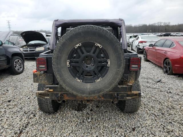 1J4GA59127L121264 - 2007 JEEP WRANGLER SAHARA BLACK photo 6